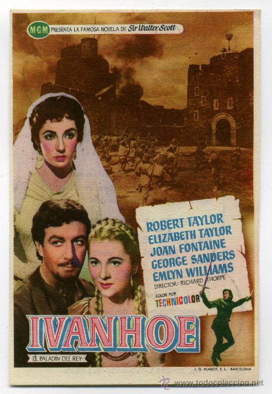 Cine: IVANHOE, con Robert Taylor. - Foto 1