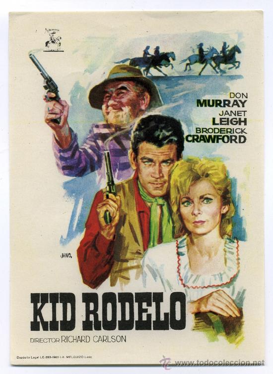Cine: KID RODELO, con Don Murray. - Foto 1