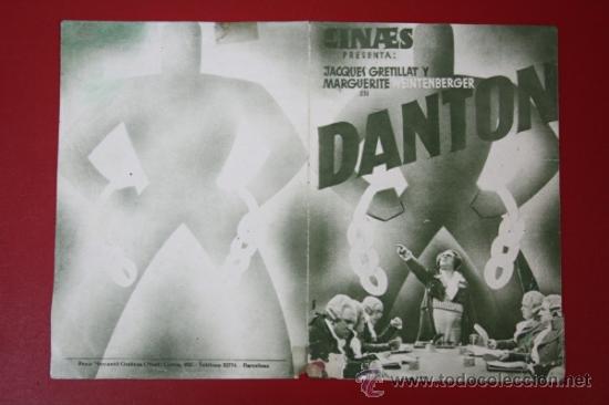 Cine: Programa de Cine Doble de la Pel&iacute;cula: Danton - Sin Publicidad - Foto 1