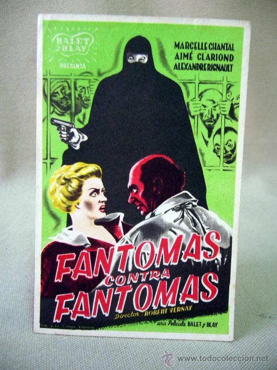 Cine: PROGRAMA DE CINE, FANTOMAS CONTRA FANTOMAS, ROBERT VERNAY - Foto 1