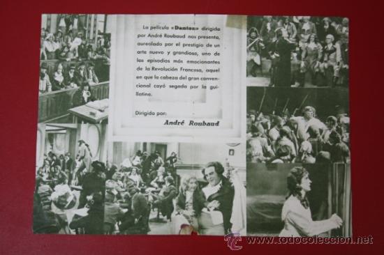 Cine: Programa de Cine Doble de la Pel&iacute;cula: Danton - Sin Publicidad - Foto 2