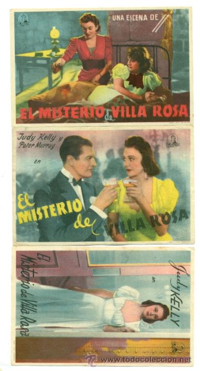 Cine: MISTERIO DE VILLA ROSA  - 3X1 PROGRAMA ORIGINAL CON PUBLICIDAD - Foto 1