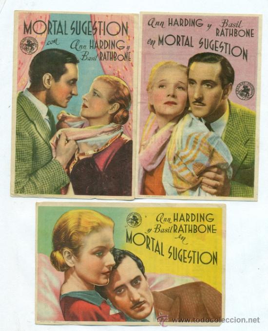 Kino: MORTAL SUGESTION  - 3X1 PROGRAMA ORIGINAL CON PUBLICIDAD