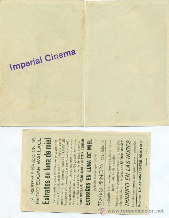 Cine: EXTRA&Ntilde;OS EN LUNA DE MIEL   - 3X1 PROGRAMA ORIGINAL CON Y SIN PUBLICIDAD - Foto 2