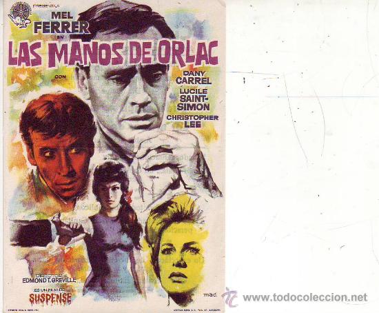 Cine: las manos de orlac  c/p - Foto 1