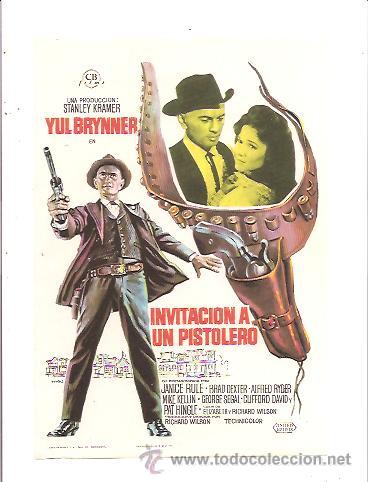 Cine: PROGRAMA INVITACI&Oacute;N A UN PISTOLERO - Foto 1