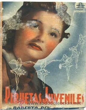 Cine: PROGRAMA DE CINE: PIRUETAS JUVENILES PC-1843 - Foto 1