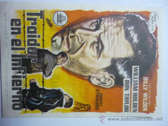 Cine: PROGRAMA MANO TRAIDOR EN EL INFIERNO- publicidad - Foto 1