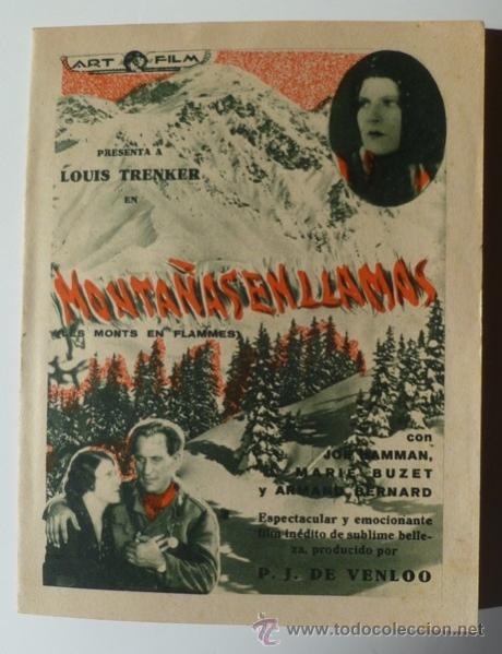 Cine: MONTA&Ntilde;AS EN LLAMAS. DIPTICO. IMPECABLE - Foto 1