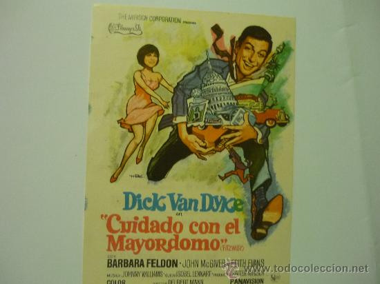 Cine: prOgrama de mano cuidado con el mayordomo - - Foto 1