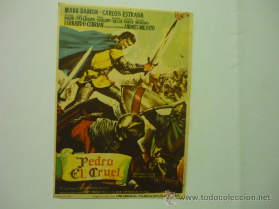 Cine: PROGRAMA DE CINE PEDRO EL CRUEL - Foto 1