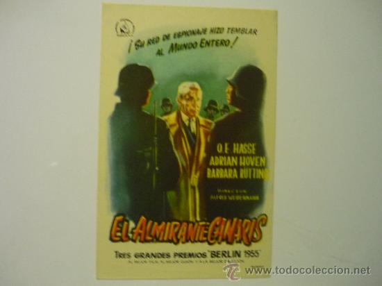 Cine: PROGRAMA CINE EL ALMIRANTE CANARIS3 - Foto 1