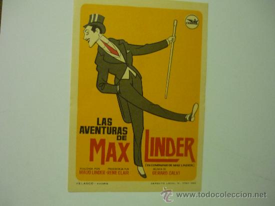 Cine: PROGRAMA CINE LAS AVENTURAS DE MAX LINDER - Foto 1