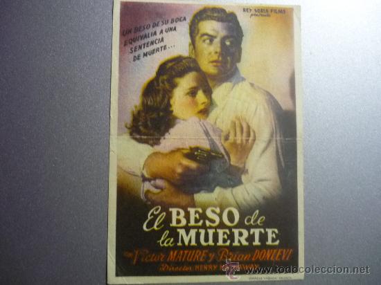 Cine: PROGRAMA EL BESO DE LA MUERTE VICTOR MATURE - Foto 1