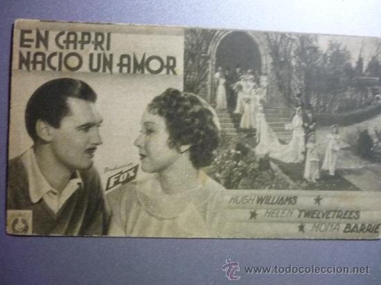 Cine: PROGRAMA CINE EN CAPRI NACIO UN AMOR - Foto 1