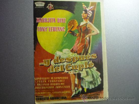 Cine: PROGRAMA CINE DOBLE Y DESPUES DEL CUPLE -publicidad - Foto 1