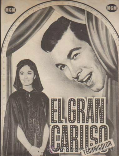 Cine: El Gran Caruso. Doble de MGM. - Foto 1