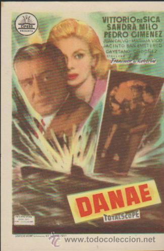 Cine: Danae. Sencillo de Cifesa. &iexcl;IMPECABLE! - Foto 1