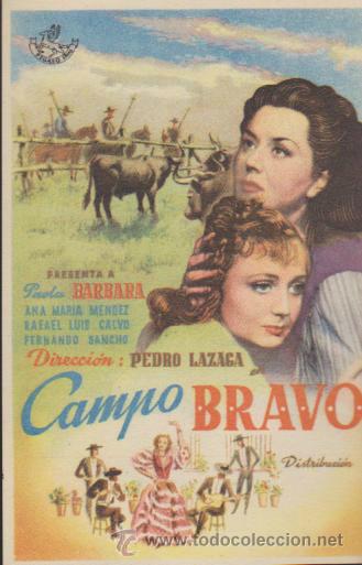 Cine: Campo Bravo. Sencillo de Pegaso Films. &iexcl;IMPECABLE! - Foto 1