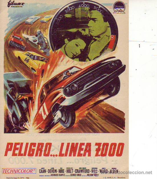 Cine: peligro...linea 7.000    c/p - Foto 1