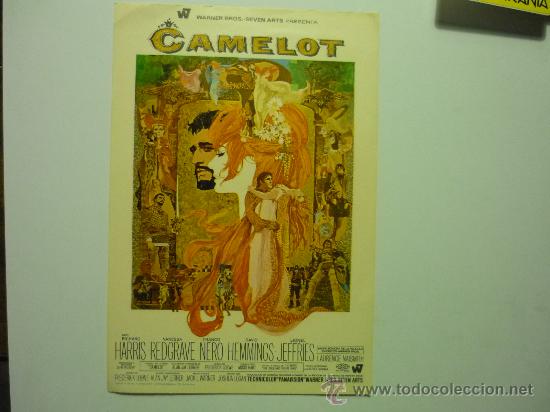 Cine: PROGRAMA PELICULA CAMELOT