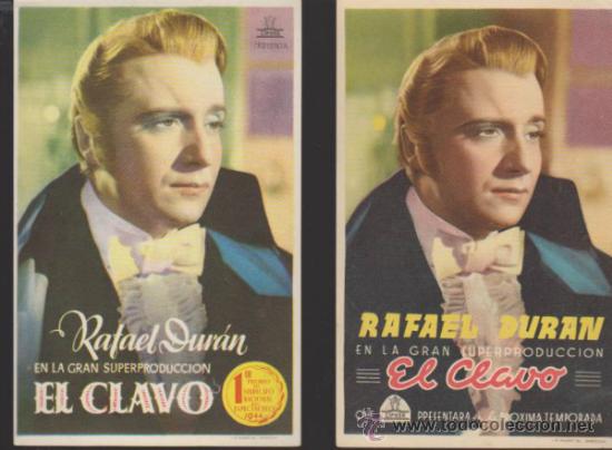 Cine: El Clavo. Dos programas diferentes de Cifesa. - Foto 1