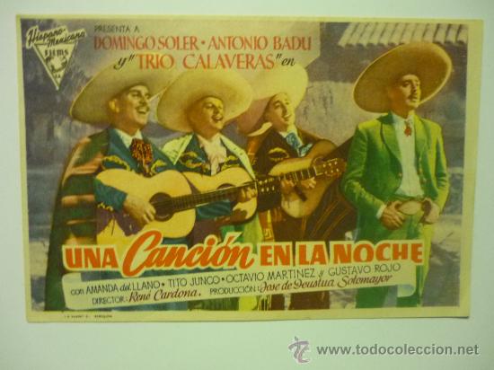 Cine: PROGRAMA CINE UNA CANCION EN LA NOCHE - Foto 1