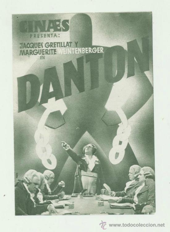 Cine: Danton. Doble de Cinaes. - Foto 1