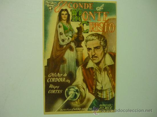 Cine: PROGRAMA CINE EL CONDE DE MONTECRISTO - Foto 1
