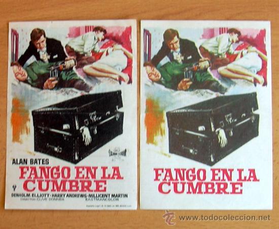 Cine: Fango en la cumbre - dos programas con diferente distribuidora - Con publicidad - Foto 1
