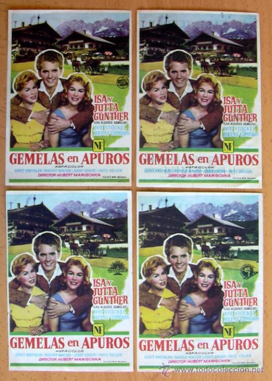 Cine: Gemelas en apuros - 4 programas con diferente distribuidora - Con publicidad - Foto 1