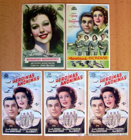 Cine: Heroinas an&oacute;nimas - 5 programas diferentes - Con publicidad - Foto 1