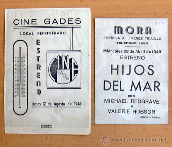 Cine: Hijos del mar - 2 programas diferentes - Con publicidad - Foto 2