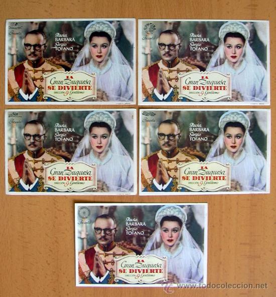 Cine: La gran duquesa se divierte - 5 programas con diferente distribuidora - Con publicidad - Foto 1