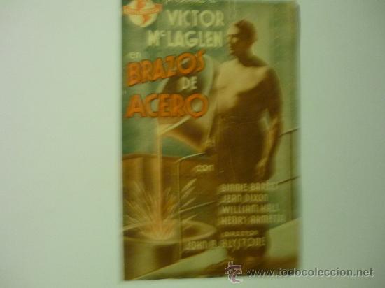 Cine: PROGRAMA DOBLE BRAZOS DE ACERO -VICTOR MAC LAGLEN - Foto 1