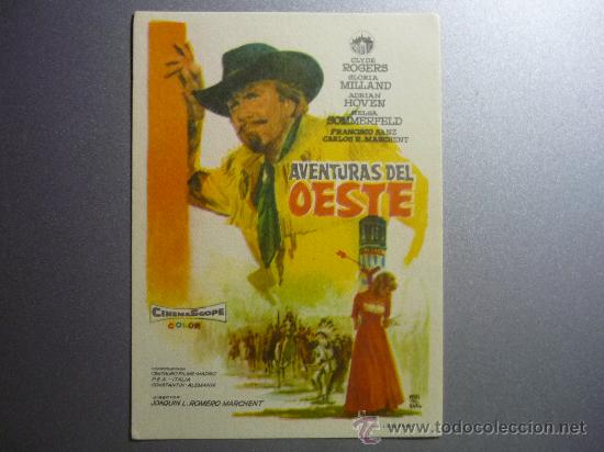 Cine: PROGRAMA CINE AVENTURAS DEL OESTE - Foto 1