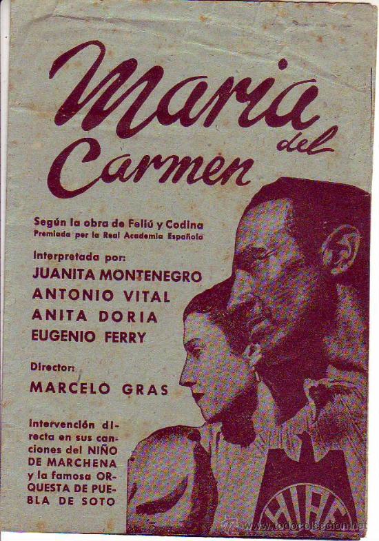 Cine: maria del carmen - doble - Foto 1