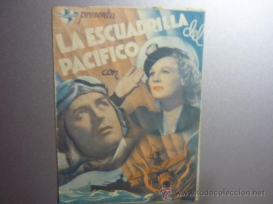 Cine: PROGRAMA CINE DOBLE LA ESCUADRILLA DEL PACIFICO - Foto 1