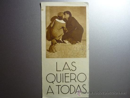 Cine: PROGRAMA CINE DOBLE LAS QUIERO A TODAS - Foto 1