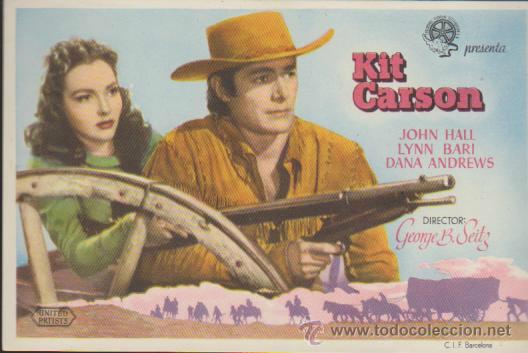 Cine: Kit Carson. Sencillo de Floralva. &iexcl;IMPECABLE! - Foto 1