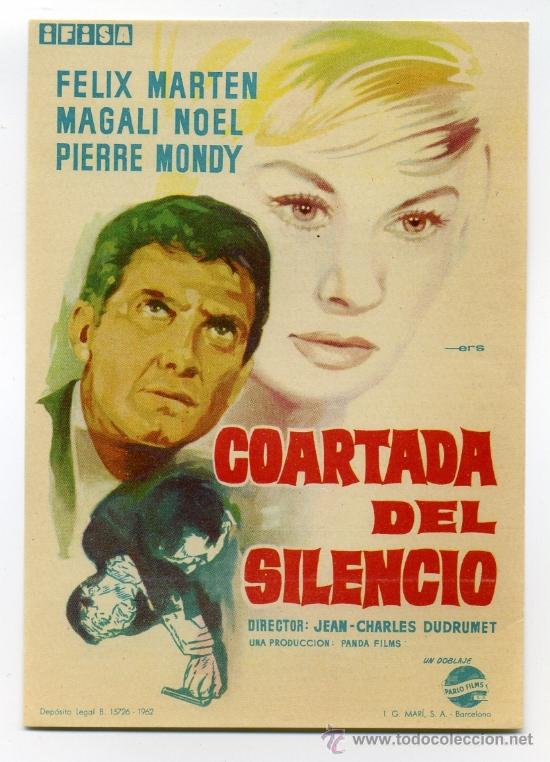 Cine: COARTADA DEL SILENCIO, con F&eacute;lix Marten. - Foto 1