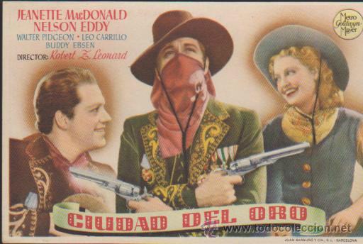 Cine: Ciudad del oro. Sencillo de MGM.  &iexcl;IMPECABLE! - Foto 1