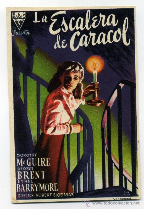 Cine: LA ESCALERA DE CARACOL, con George Brent, - Foto 1