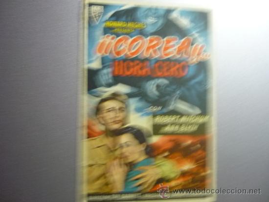 Cine: PROGRAMA CINE COREA HORA CERO .- ROBERT MITCHUM - Foto 1