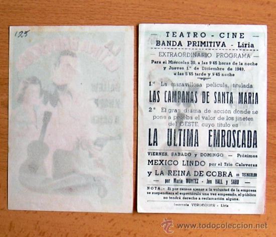 Cine: La &uacute;ltima emboscada - 2 programas con diferente distribuidora - Con publicidad - Foto 2