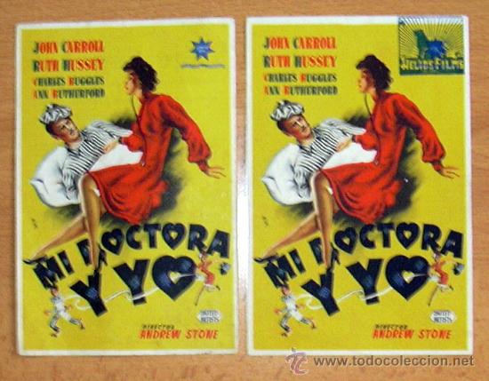 Cine: Mi doctora y yo - 2 programas con diferente distribuidora - Con publicidad - Foto 1