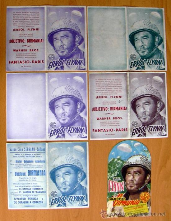 Cine: Objetivo Birmania - 6 programas diferentes - Con publicidad - Foto 1