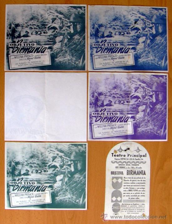 Cine: Objetivo Birmania - 6 programas diferentes - Con publicidad - Foto 2