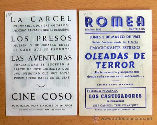 Cine: Oleadas de terror - 2 programas con diferente distribuidora - Con publicidad - Foto 2