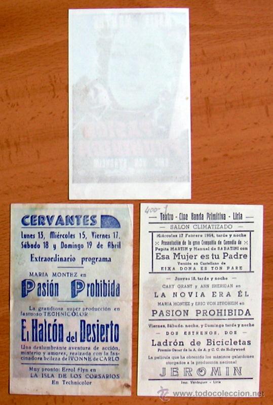 Cine: Pasi&oacute;n prohibida - 3 programas con diferente distribuidora - Con publicidad - Foto 2